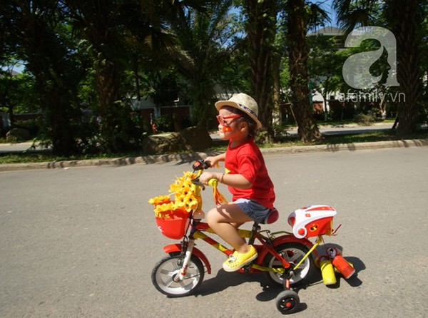 Quốc tế thiếu nhi: 500 trẻ em Thủ đô đạp xe vì biển đảo quê hương 7
